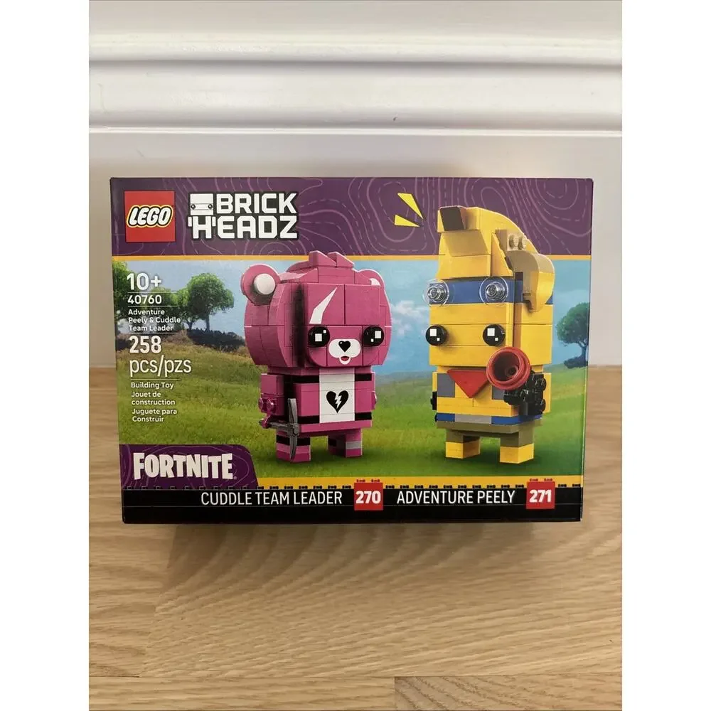 LEGO Brickheadz Fortnite Adventure Peely (271) & Cuddle Team Leader (270) #40760